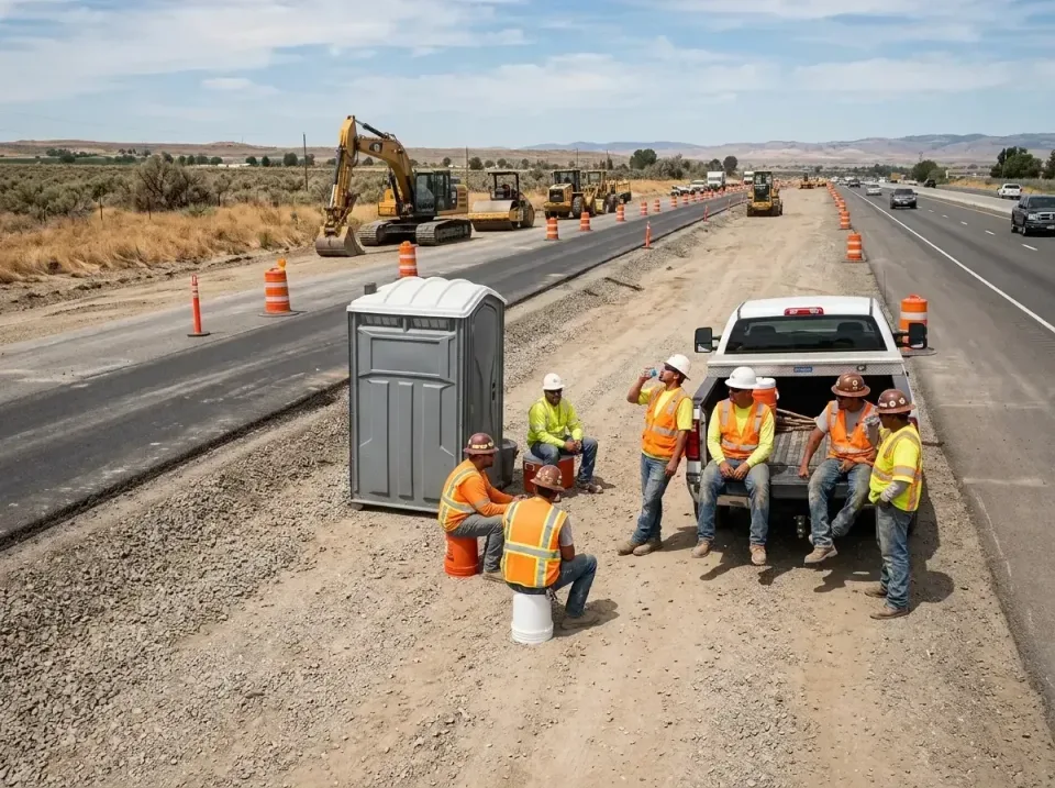 highway-road-construction-crew-007 — frequently asked questions, Porta Potty and Restroom Rentals in Puhi, HI
